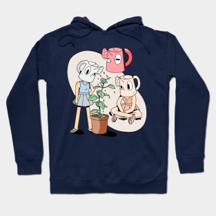 lets watering plants Hoodie